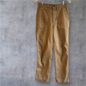 Madewell women’s Khaki Chinos cargo 25